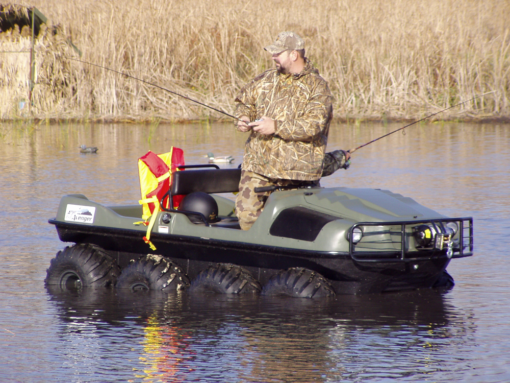 fishing from an argo