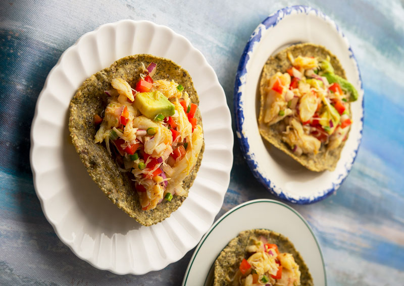 Ceviche Tostadas recipe