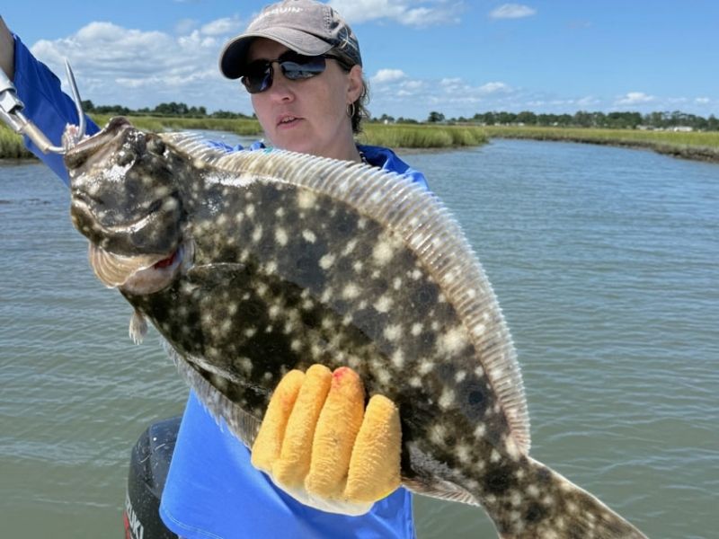 Flounder fishing eastern shore virginia
