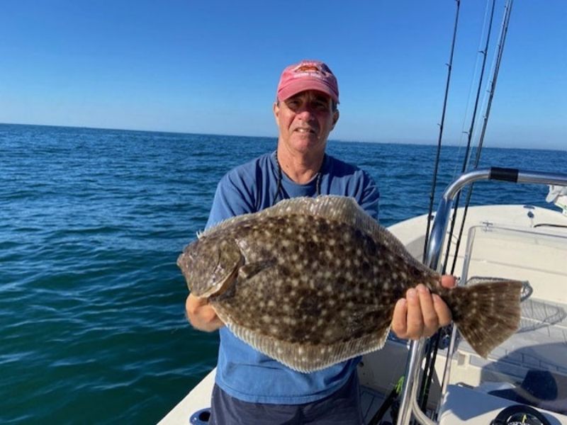 Flounder fishing Delaware Bay