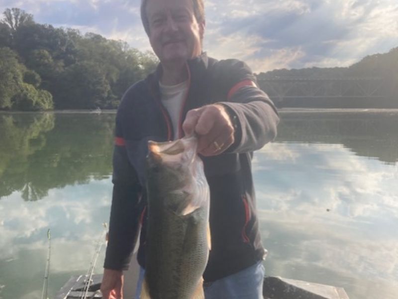 Largemouth bass fishing maryland