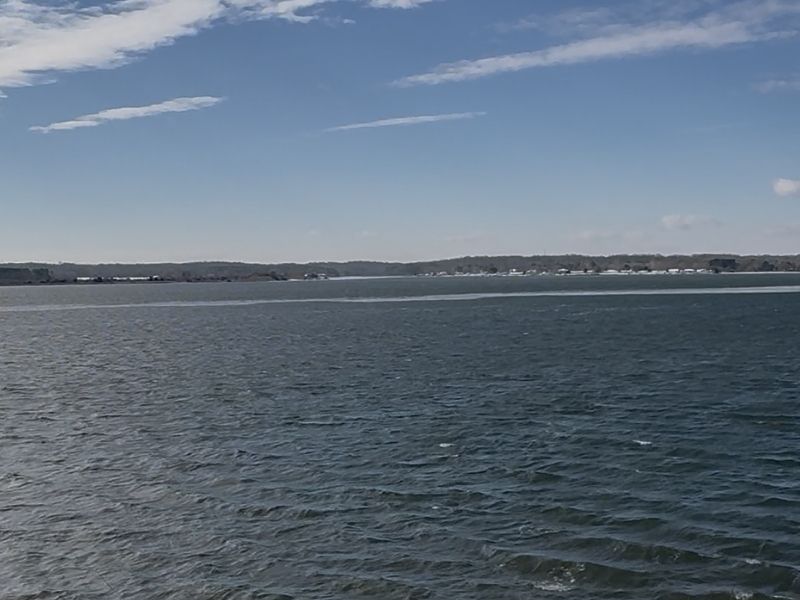 Frozen Chesapeake Bay