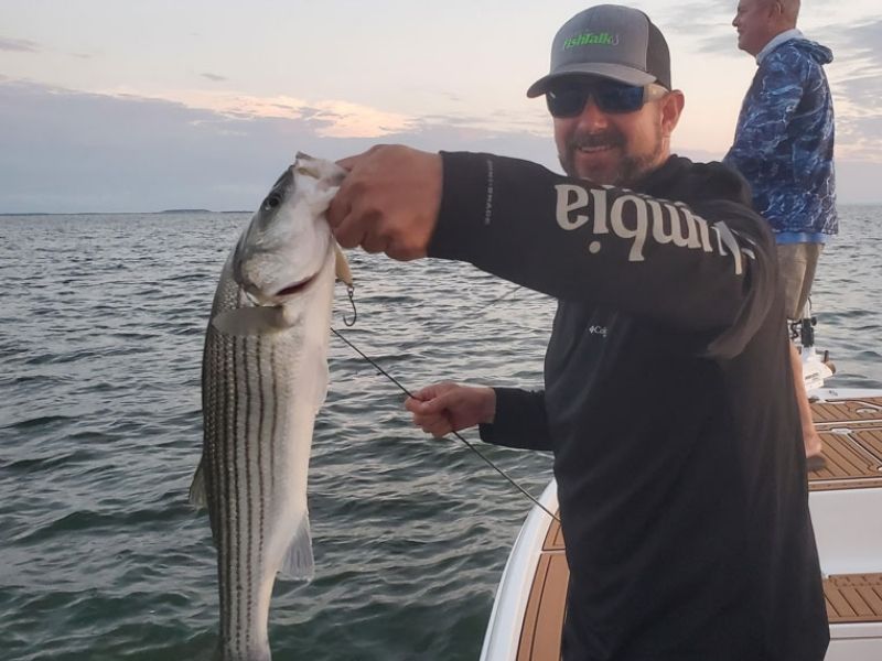 Chesapeake Bay topwater fishing