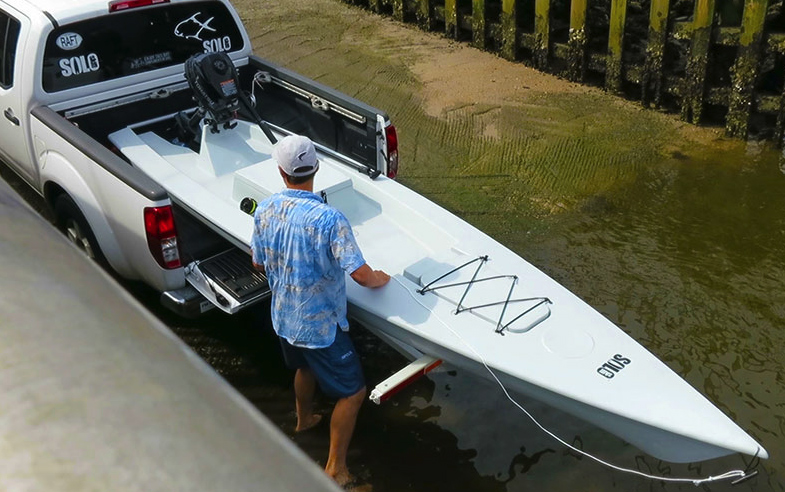 loading a soloskiff