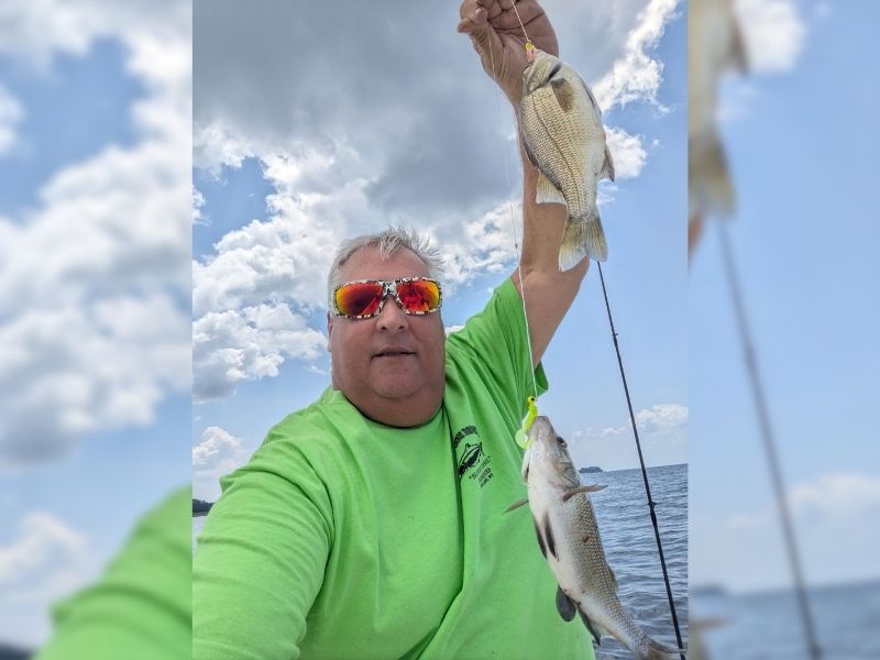 White perch fishing chesapeake bay