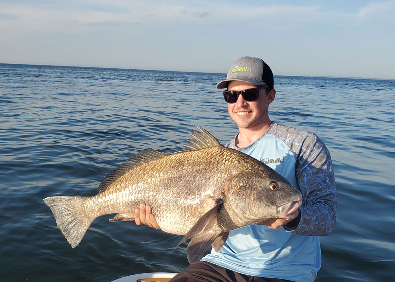 black drum fishing in april