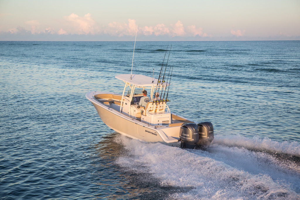 sportsman fishing boats