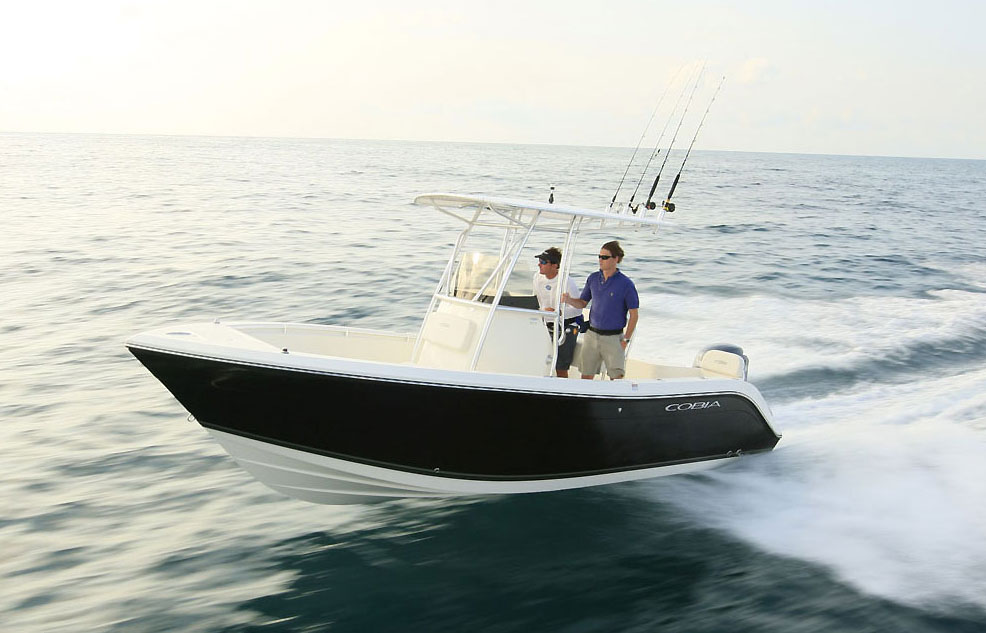 cobia 217cc fishing boat