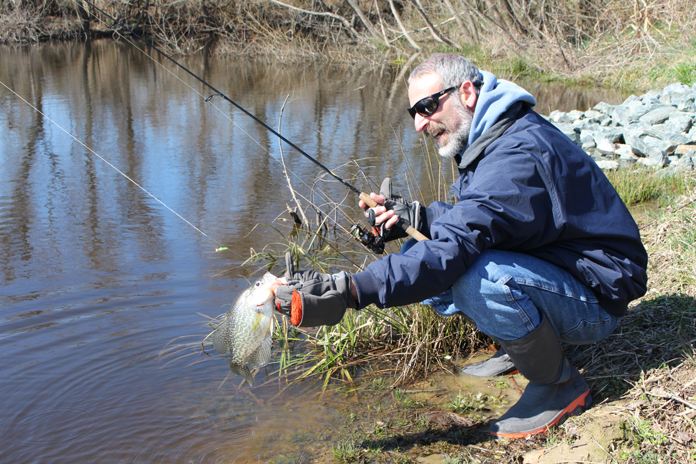 fishing for crappie