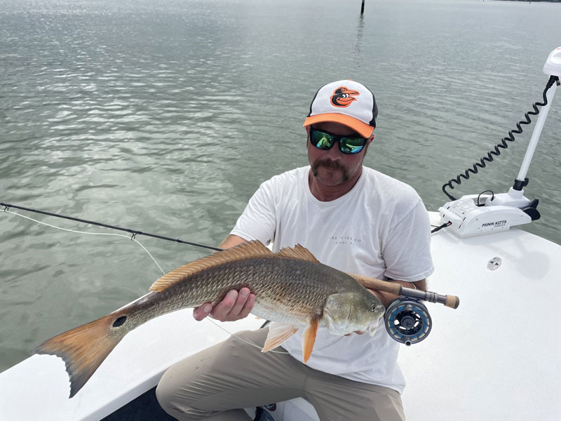 custom tide guide service redfish fishing