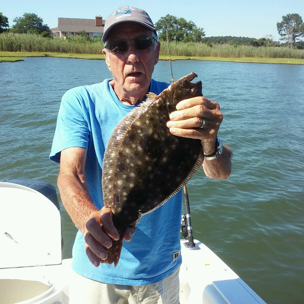 fishing for flounder