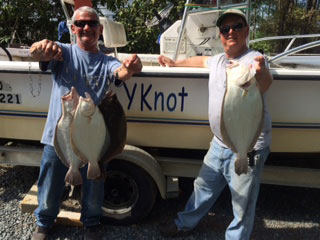 flounder caught fishing