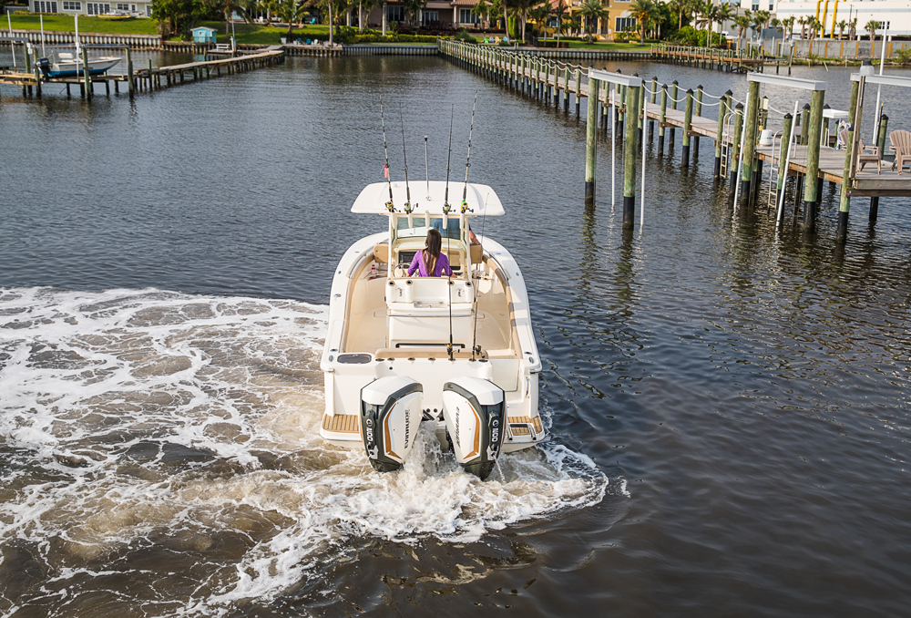 evinrude outboard joystick control