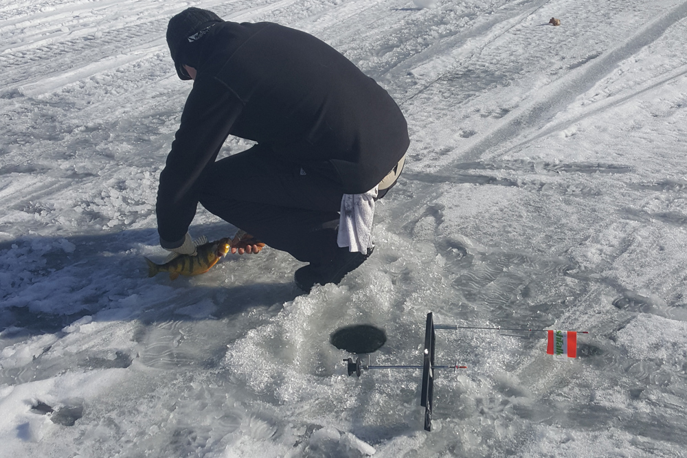 deep creek lake ice fishing