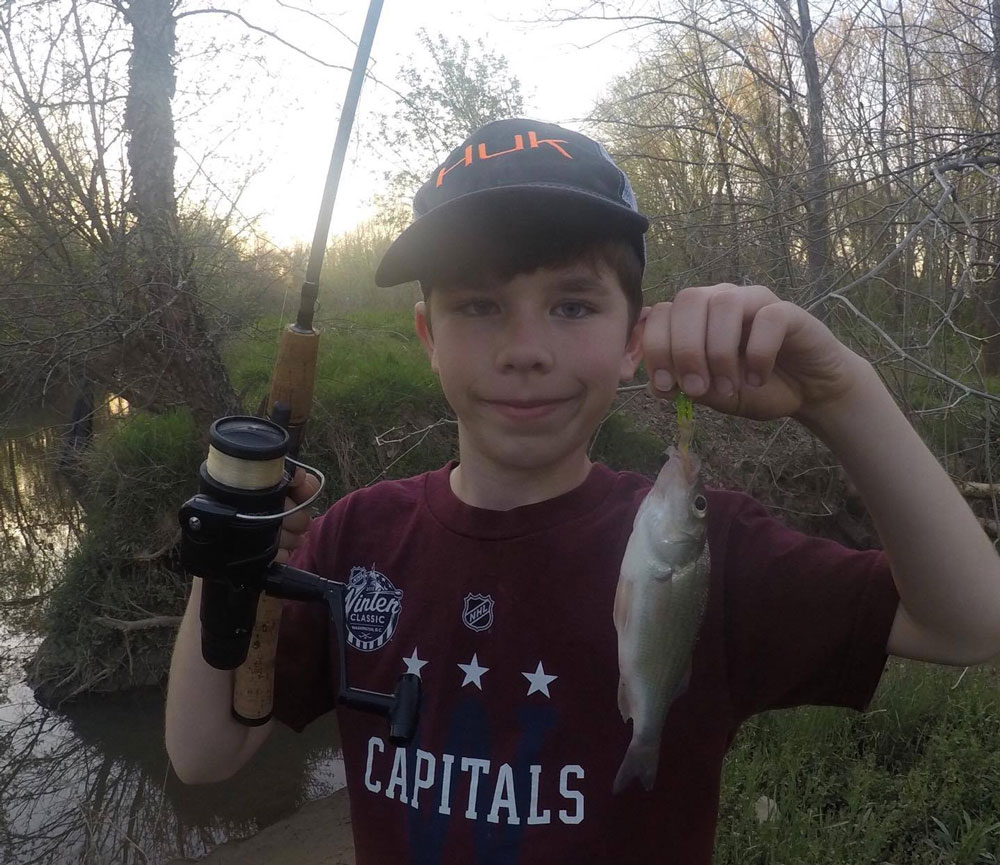 white perch fishing