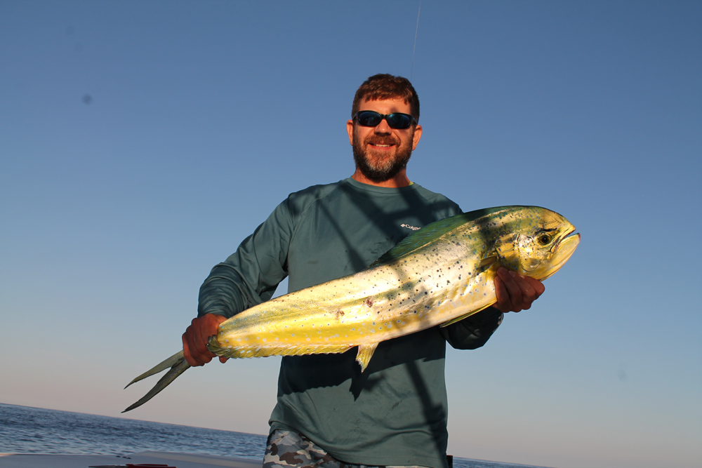 fishing for mahi