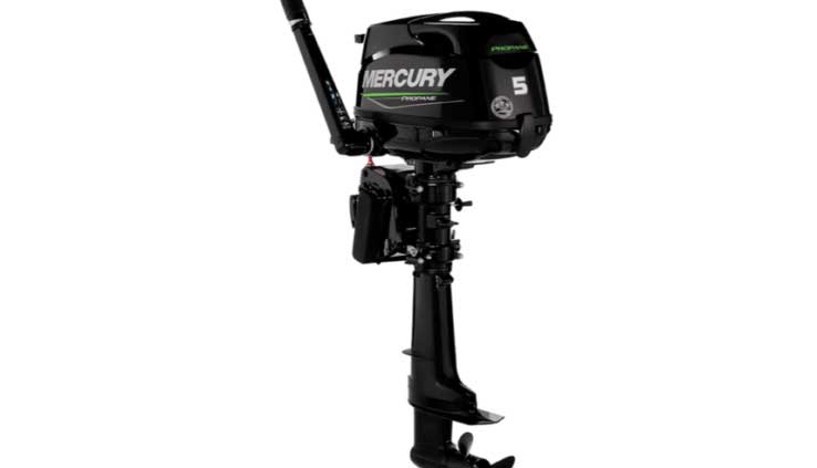 mercury propane outboard engine