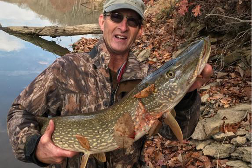 big pike in baltimore reservoir