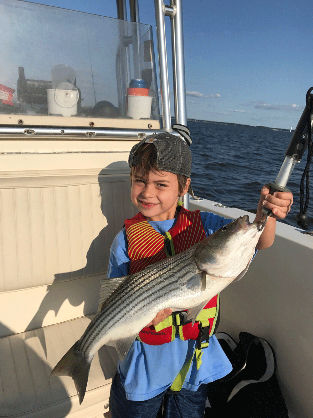 fishing for stripers