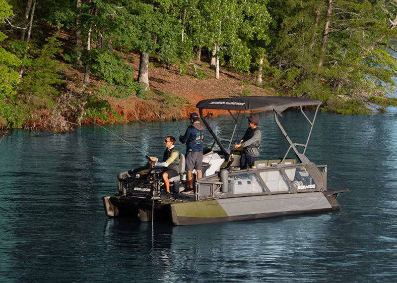sea doo switch fishign pontoon boat