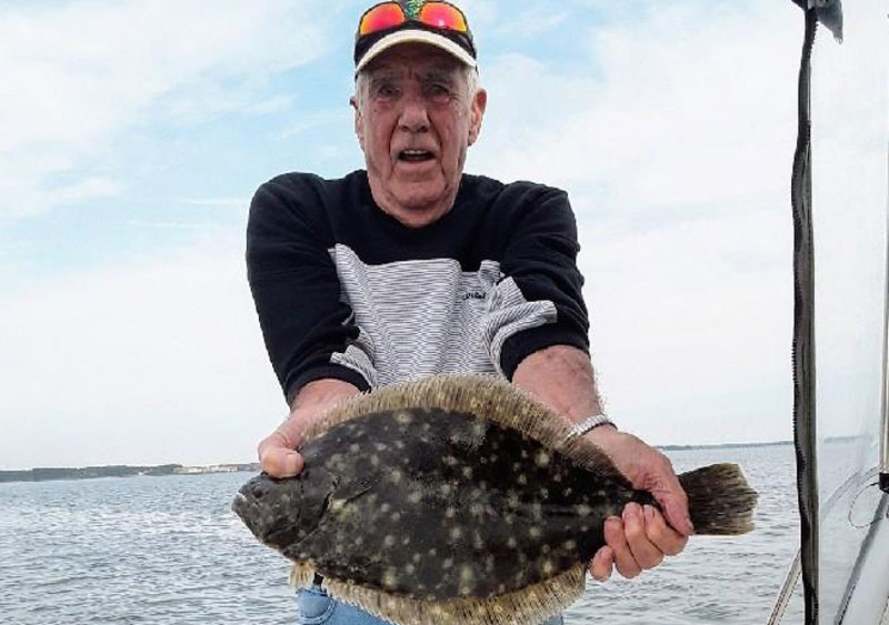 fishing for flounder in coastal bays