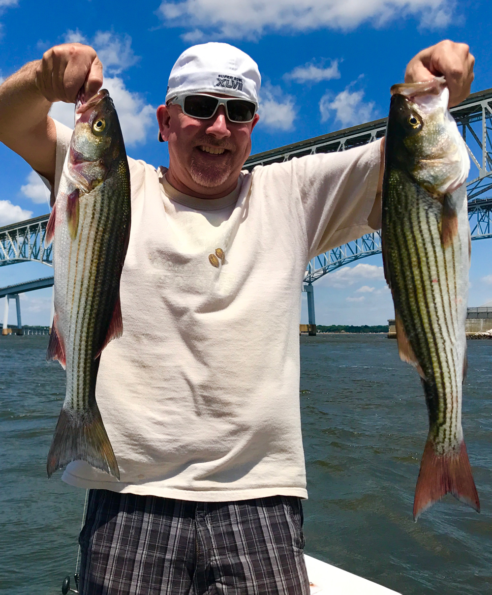 fishing the bay bridge