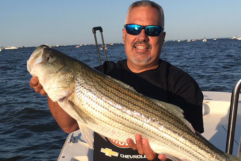 fishing for stripers on the chesapeake bay