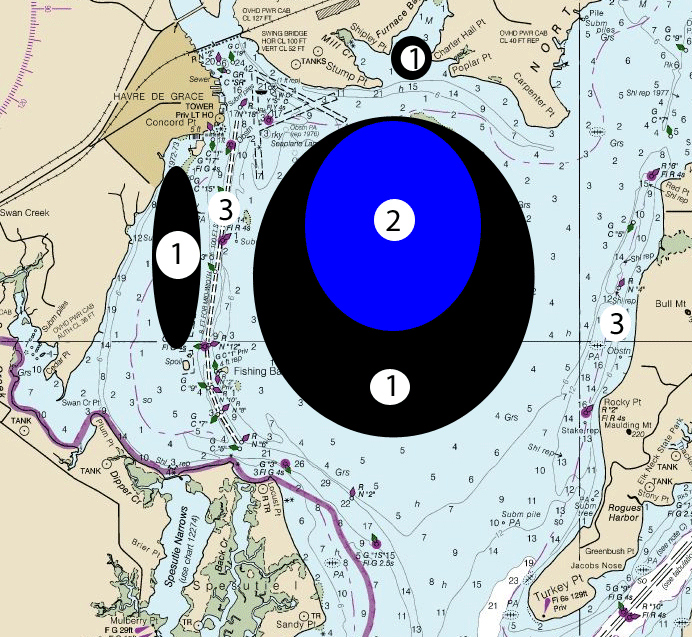 susquehanna flats map