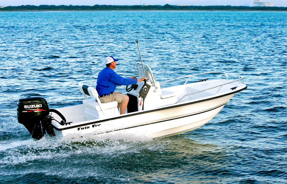 twin vee 17 powercat center console