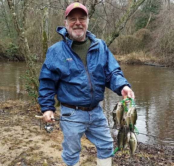 white perch fishing